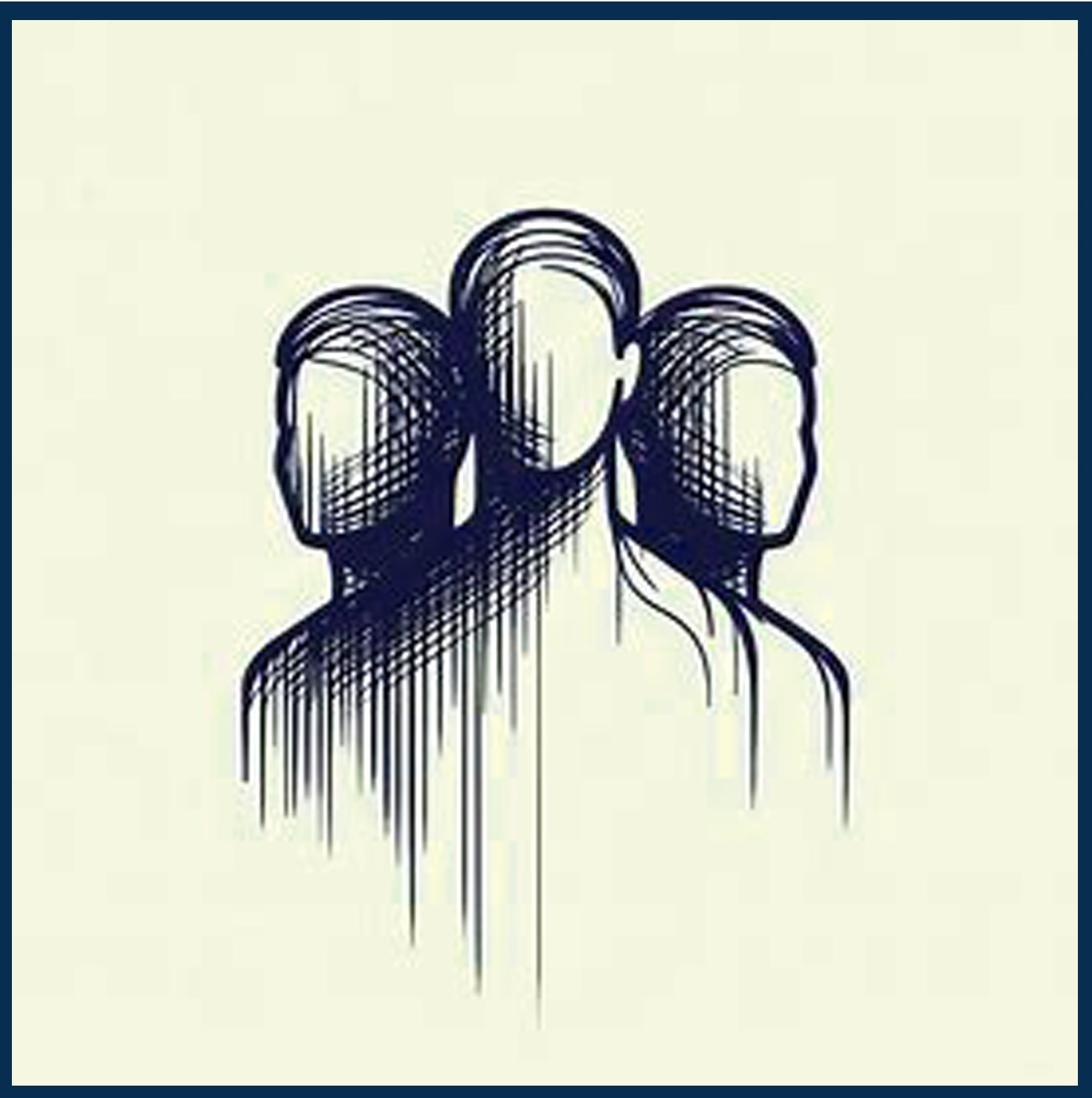 While We Wait — three figures, a symbol of the journey together